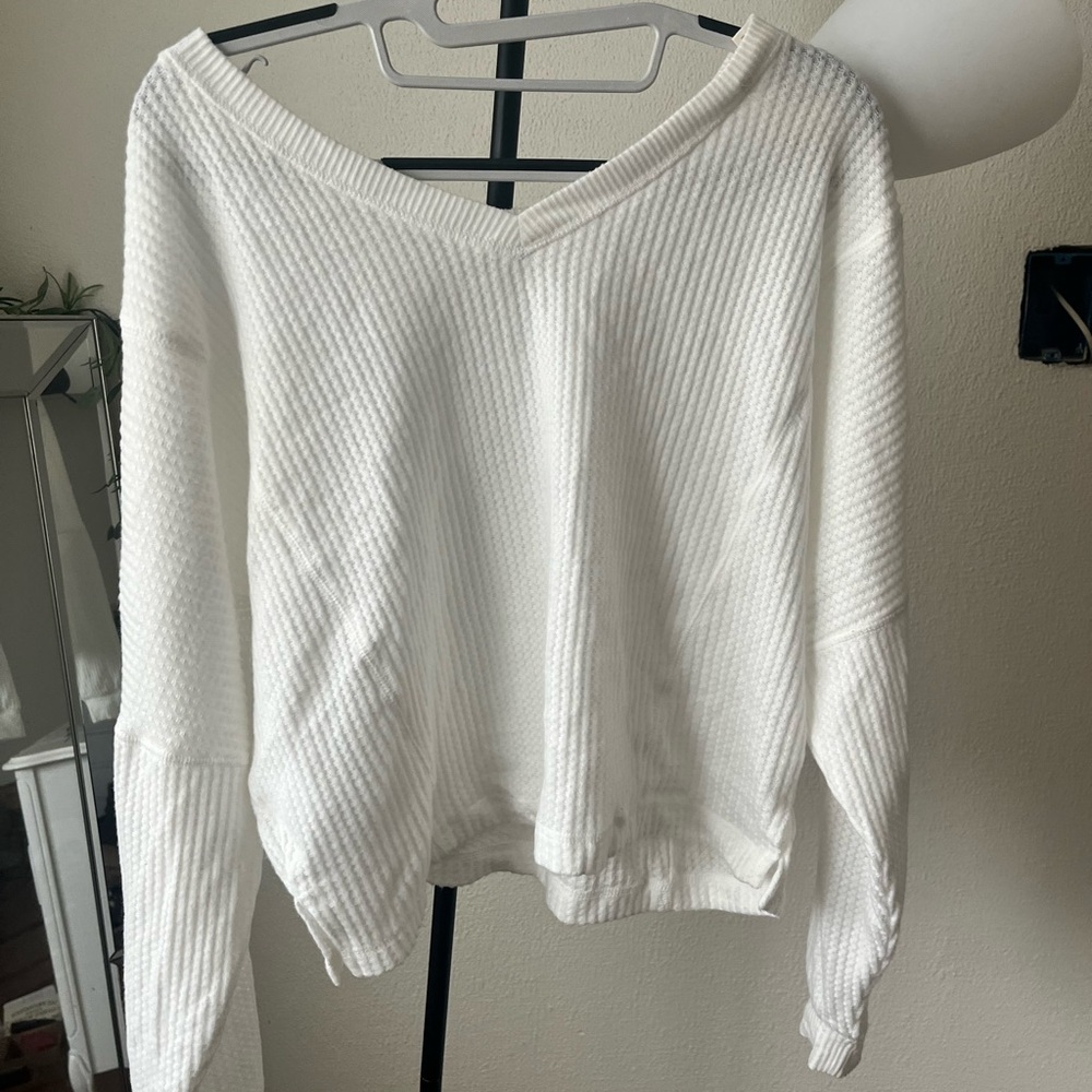 Cozy White Women's Sweater